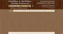 Desktop Screenshot of mcmillanpaintingcontractors.com